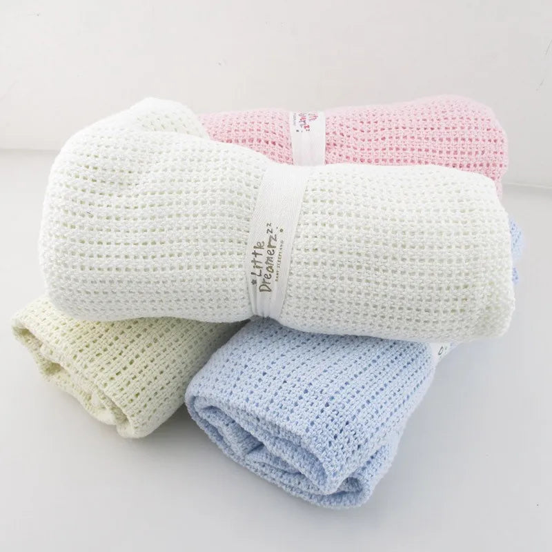 Cloud-Soft Muslin Baby Blanket| Breathable, Gentle & Gets Softer with Every Wash!