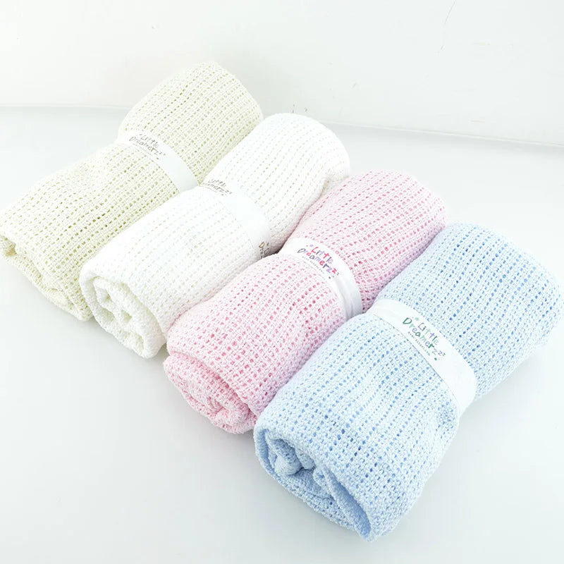 Cloud-Soft Muslin Baby Blanket| Breathable, Gentle & Gets Softer with Every Wash!
