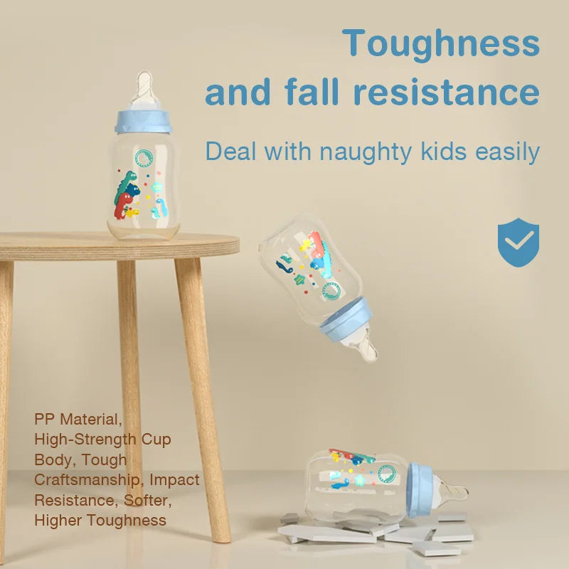 Anti-Colic Baby Bottles - (150ml) 2 Pack|Reduces Gas & Fussiness - Happy Baby, Happy Parents!