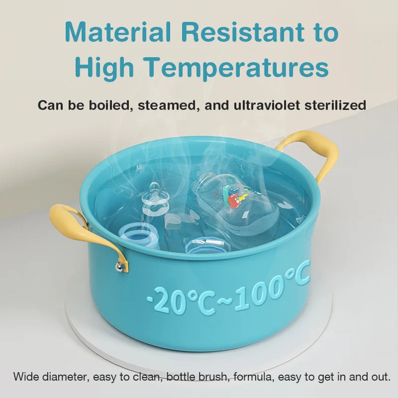 Anti-Colic Baby Bottles - (150ml) 2 Pack|Reduces Gas & Fussiness - Happy Baby, Happy Parents!